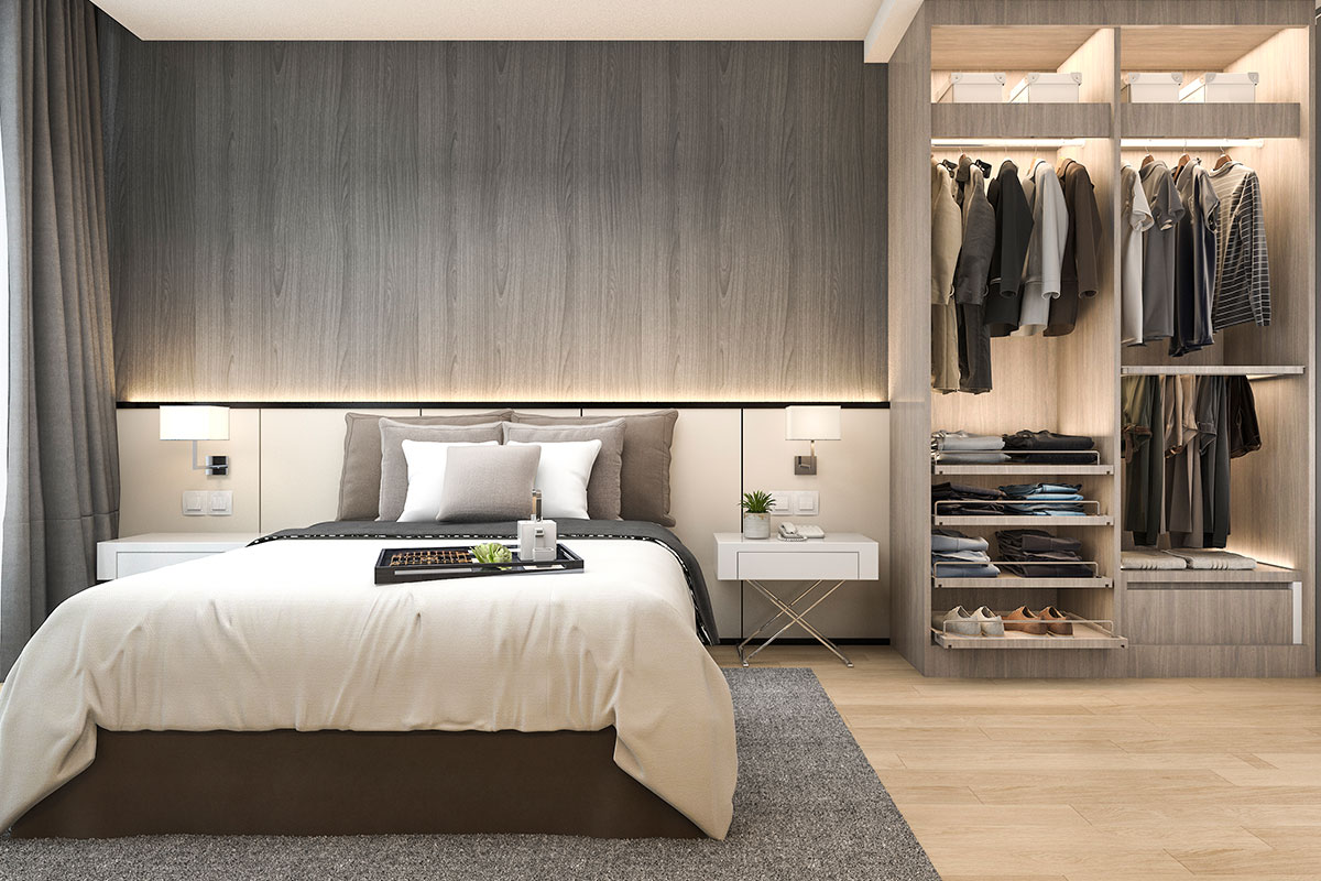 What Are the Different Types of Bedroom Wardrobes by TEL Kitchens?