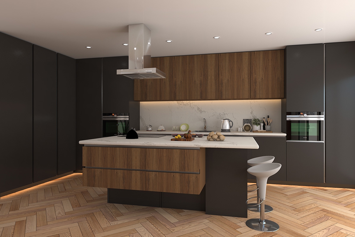 What is the best design for a kitchen