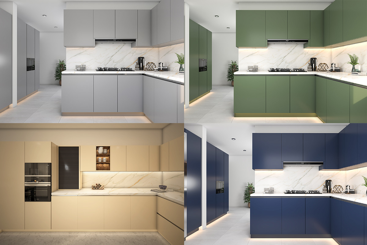 What is the most popular kitchen cabinet color for 2022?